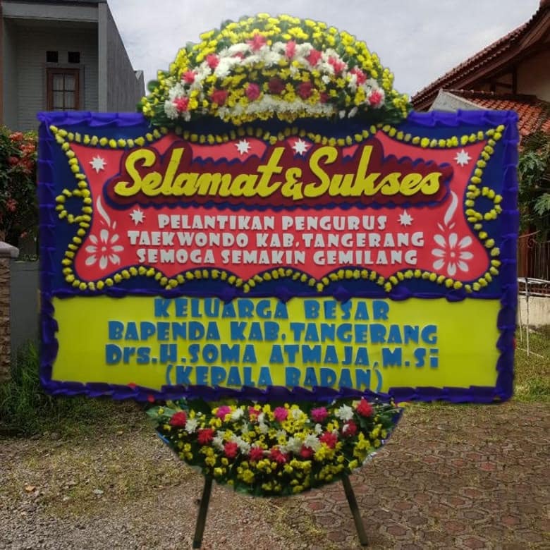 Toko Karangan Bunga Ucapan Wedding di Jakarta Timur

